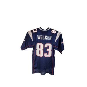 New England Patriots Wes Welker Jersey Men's Small